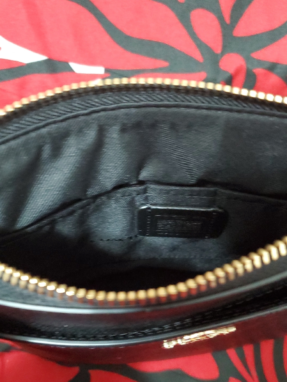 Coach Black Crossgrain Swing Crossbody Bag - Picture 3 of 6